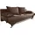 Jockenhöfer Schlafcouch Kunstleder 2-Sitzer Braun