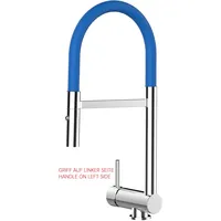 VIZIO Wasserhahn Vorfenster Einhebelmischer Blau
