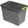 Kreher Aufbewahrungsbox Solid Box 80 l 1-tlg. Grau