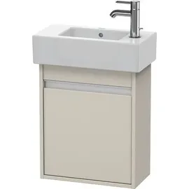 Duravit Ketho 45x22,5x55cm, wandhängend, Tür links, Taupe