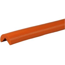 Knuffi Schutzprofil Typ A, Kreis, selbstklebend, 5m Länge, orange, 40 x 40mm, Kantenschutz