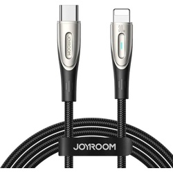 Joyroom Cable Star-Light USB C to Ligtning SA27-CL3 / 100W / 1,2m (black) (1.20 m), USB Kabel