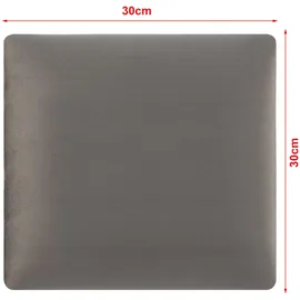 neu.haus Kissenbezug Carpino 30 x 30 cm Dunkelgrau