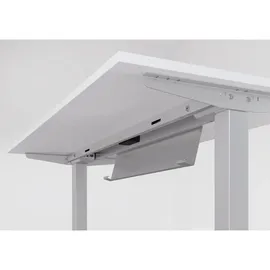 Hammerbacher Schreibtisch VXMST12/3/S ahorn nachbildung/silber