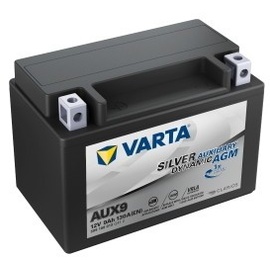 Varta Autobatterie, Starterbatterie 12V 9Ah 130A L für VOLVO V60 I 2.0 T D3 / D4 D5 AWD T3 T4 T5 T6 C30 S80 II Ii S60 S90 Xc70 V50 S40