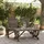 vidaXL Garten-Lounge-Set 2-tlg. braun