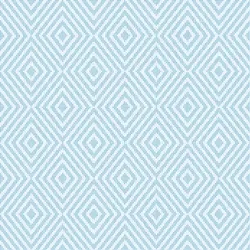 Mank Spanlin-Bio Serviette Daki in Blau, 40 x 40 cm, 30 Stück