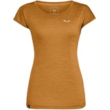 Salewa Puez Melange Dry T-shirt Women, golden brown melange, XL