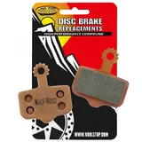 Kool Stop D296a Avid Elixir/db/sram Xx/xo Organische Scheibenbremsbeläge - Grey - One Size