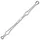 Veloflex Drahtniederhalter DIN A4 80 mm Silber 10 St.