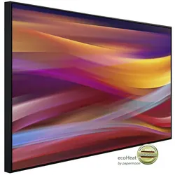 papermoon Infrarotheizung »EcoHeat - Abstrakt Farben«, Matt-Effekt - bunt