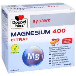 Doppelherz Magnesium 400 Citrat system
