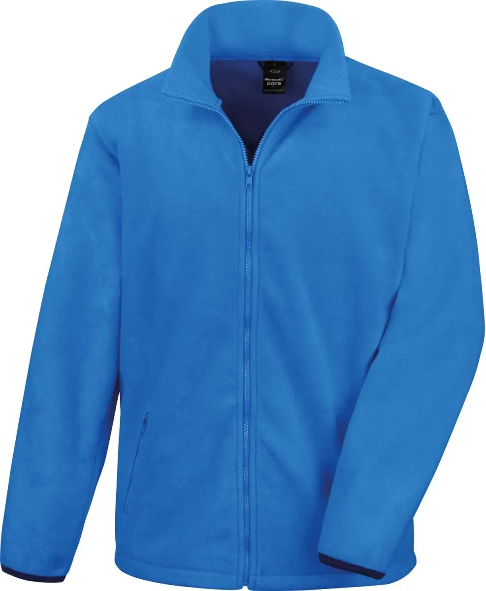 Result Core Herren Outdoor Fleece Jacke 'Fashion Fit' Fleece-Jacke R220M electric blue XXL