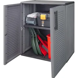 Artplast Schuhschrank 68 x 84 x 37 cm Dunkelgrau / dunkelgrau