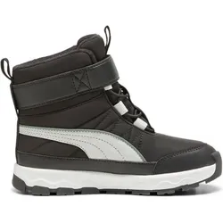 PUMA Kinder Freizeitschuhe Puma Evolve Boot, PUMA Black-Ash Gray-PUMA White, 31