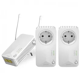Strong Powerline 600 Triple - v2 - powerline adapter kit - Wi-Fi - wall-pluggable Homeplugs