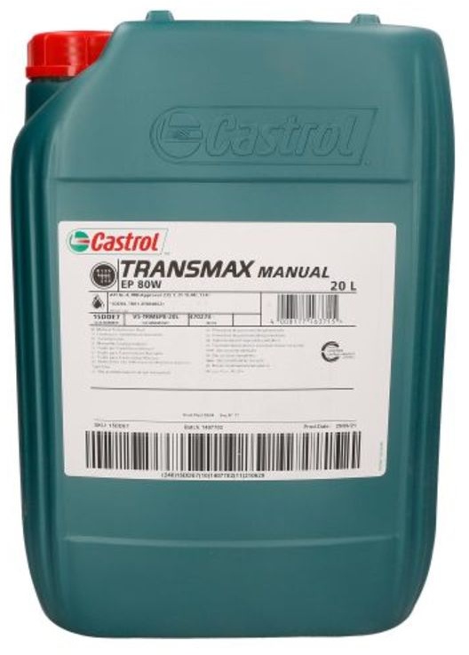 Getriebeöl CASTROL Trans Manual EP 80W 20L