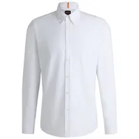 Boss Rickert M 10260292 Langarmhemd White S