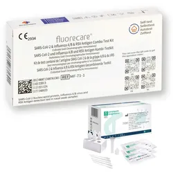 Fluorecare Kombi-Schnelltest Gratis parahealth covid tests 5 St