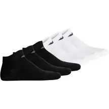Emporio Armani Sneakersocken 6er Pack Weiß/Schwarz 39-42