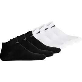 Emporio Armani Sneakersocken 6er Pack Weiß/Schwarz 39-42
