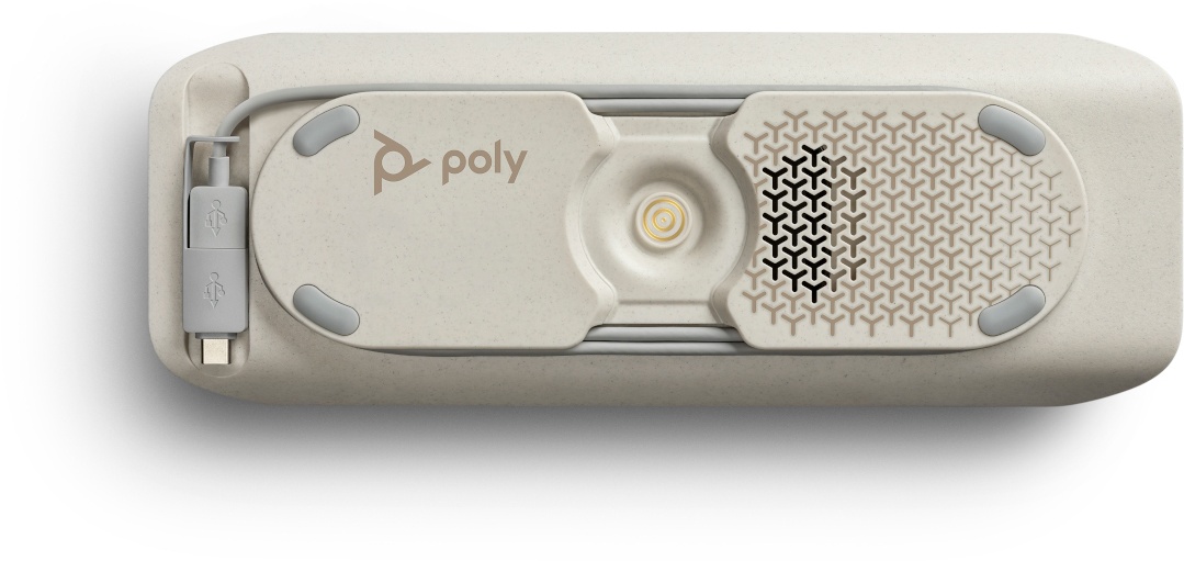 Poly Sync 40+ Freisprecheinrichtung, Konferenzlösung, Bluetooth, USB-A & USB-C, inkl. BT600 Bluetooth Dongle