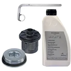Bestprice Haldex Öl-Filter + Öl + Filterschlüssel für Audi, Seat, Skoda, VW