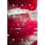 queence Garderobenleiste »Muster«, rot