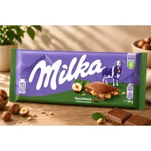 MILKA Ganze Haselnüsse Nougat 95 g