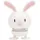 Hoptimist Dekofigur Bunny Weiß
