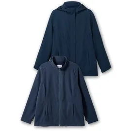 sheego Funktionsjacke dunkelblau L