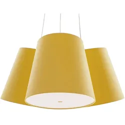 FRAUMAIER Cluster Pendelleuchte, senfgold