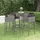 vidaXL Gartenbar-Set 5-tlg. Grau
