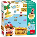 JUMBO Spiele Goula 53169 - Pirates Island, Pirateninsel,