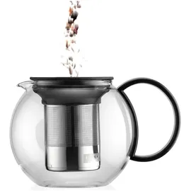 Bodum Assam Teebereiter mit Edelstahlfilter 1.0 l Schwarz