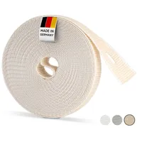 BAUHELD BAUHELD® 6m Rolladengurt 14mm Beige [Made in Germany]