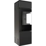 Kratki REN S rechts Ø 150 7 kW Granit/Schwarz