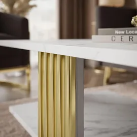 lookway Saphira Gold Marmor 100 x 40 x 100 cm