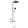 Ideal Standard Alu+ Aufputz-Duschsystem Einhebelmischer 2-fach-Handbrause/2 Ablagen BD584AA