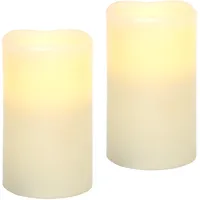 I.GE.A. LED-Kerze 2 St. creme