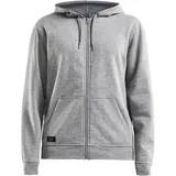 Craft Community FZ Hoodie M Grey Melange M - Grau
