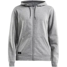 Craft Community FZ Hoodie M Grey Melange M - Grau