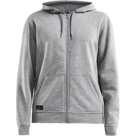 Craft Community FZ Hoodie M Grey Melange M - Grau