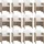 vidaXL Garten-Essgruppe 13-tlg. beige