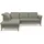 sit&more Ecksofa SIT & MORE "Romero L-Form", grau, B:250cm H:91cm T:220cm, 100% Polyester, Sofas, Ecksofa, wahlweise mit oder ohne TV-Funktion, Bettfunktion, Bettkasten