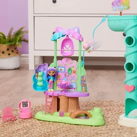 Spin Master Gabby's Dollhouse Kitty Fees Garten Spielset Baumhaus 36 cm