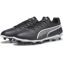 Puma King Pro AG/FG Herren Schwarz/Weiß 48