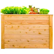 Westmann Hochbeet Klassik 100 100 x 65 x 66 cm Natur