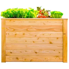 Westmann Hochbeet Klassik 100 100 x 65 x 66 cm Natur