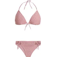 Protest Damen Bikini PRTRIVER 23 triangle bikini, Duskyrose, 36